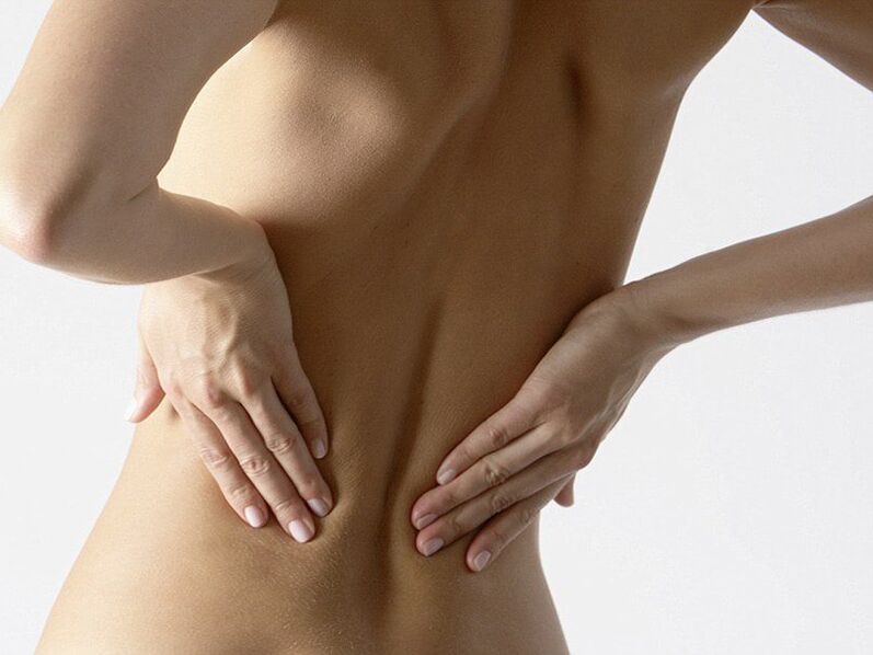 Why do back pain occur in the lower back