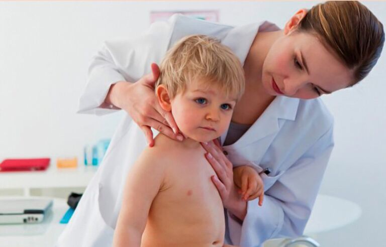 Cervical osteochondrosis in children